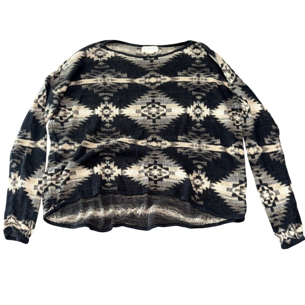 Denim & Supply Ralph Lauren Southwestern Sweater Womens Medium Aztec Boho Knit